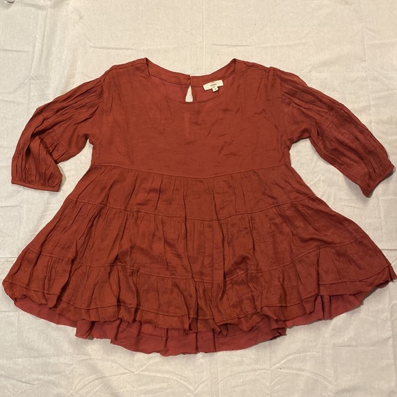 Entro Bohemian Baby Doll Blouse - Picture 5 of 10